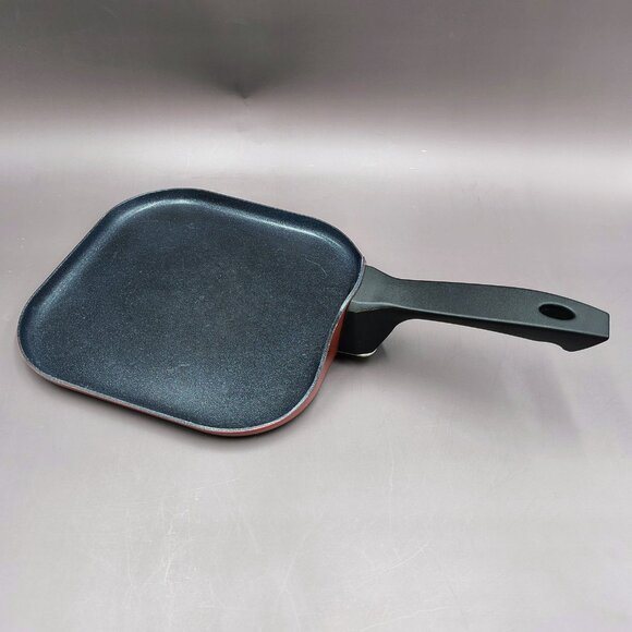 T-Fal RED Mini Cheese Griddle & One Egg Wonder Pan with Use Care Instructions - Picture 8 of 14